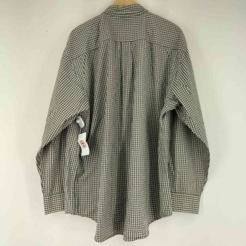 ギャップ Gap 90S 紺タグ チェック L/S BDシャツ メンズ  XL